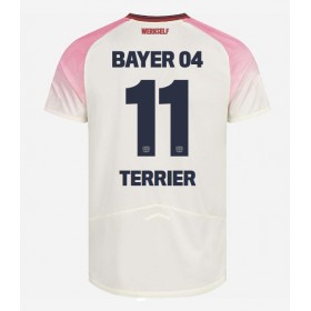 Pánské fotbalový oblečení Bayer Leverkusen Martin Terrier #11 Venkovní košile 2025-26 Krátkým Rukávem